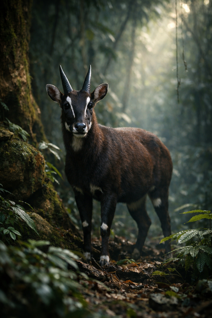 reproduction des saolas dans son habitat naturel
