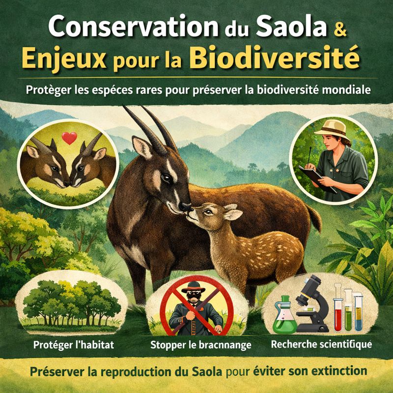 La Reproduction des Saolas